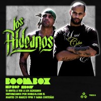 Concurso: Boombox Hip Hop Show |  5 boletos  para los aldeanos