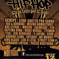 Hip hop de la calle pal club | 12 noviembre 2011