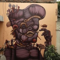 Graffiti: Sego y Ovbal | muro Proteo
