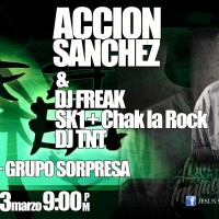 Evento: Acción Sánchez (SFDK) en México, D.F. | 23 Marzo 2012