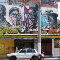 Graffiti: Eduardo Kobra | Racionais MC’S